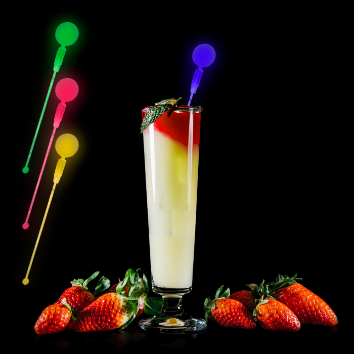 Blinkee 1409000 Cocktail Party Light Up Swizzle Stick Drink