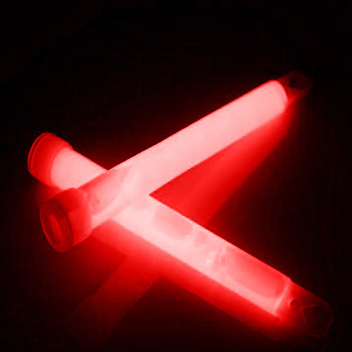 12 Inch Jumbo Light Sticks - Red