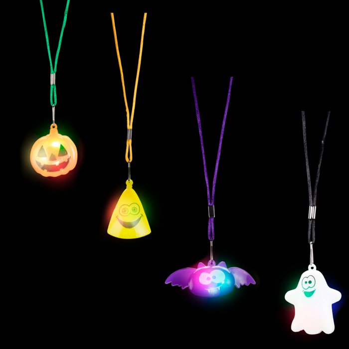 LED Halloween Necklaces
