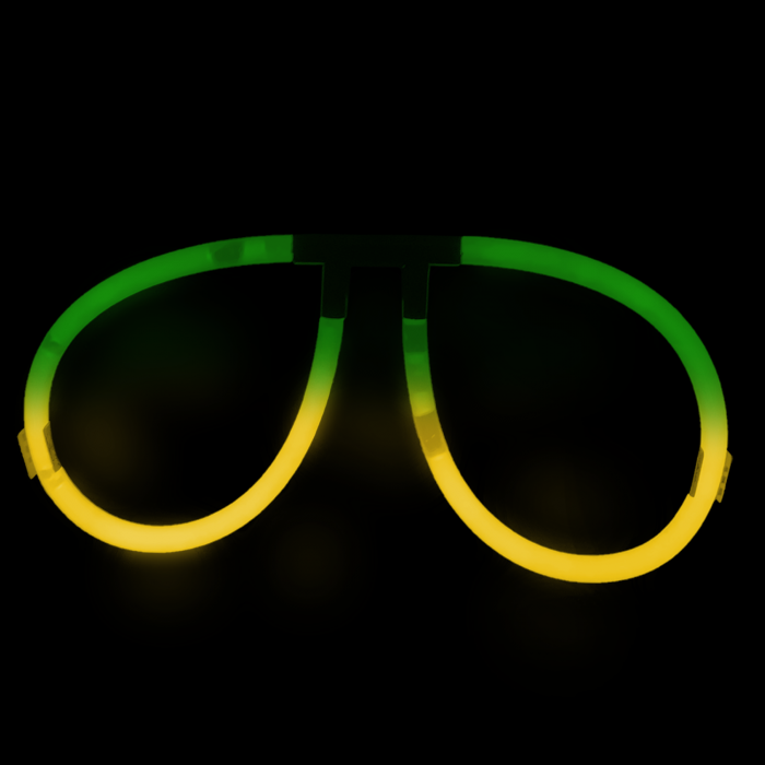 Glow Eyeglasses - Aviator - Bi Green/Yellow