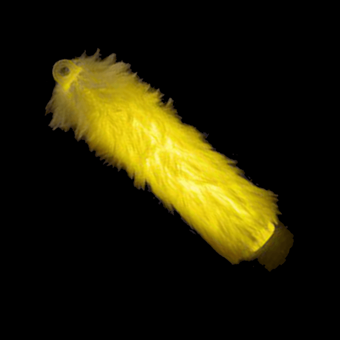6'' Fuzzy Glow Sticks - Yellow