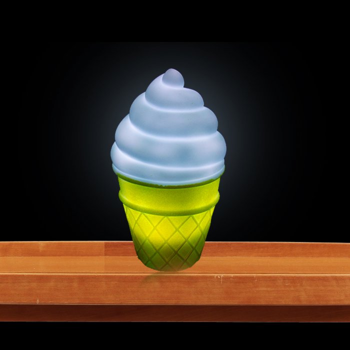 5.5" Ice Cream Cone LED Tap Lamp