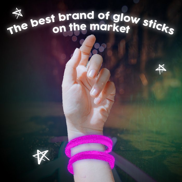 8'' Twister Glowstick Bracelets - Pink