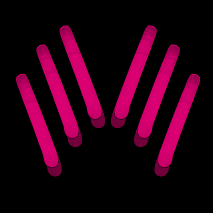 2 Inch Mini Glow Sticks - Pink