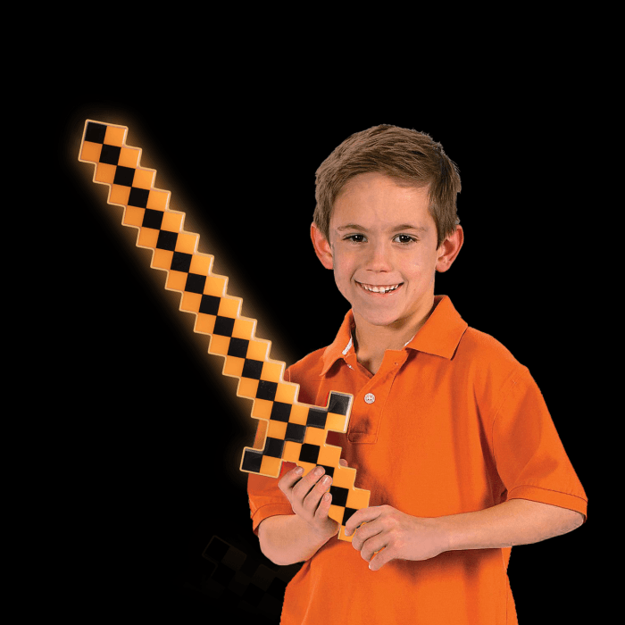 24-inch LED Halloween Pixel Sword