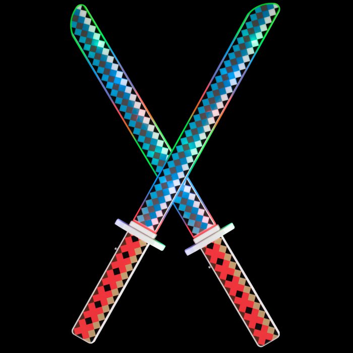 24" Light-Up Ninja Pixel Sword