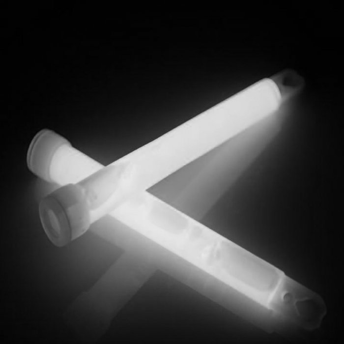 12 Inch Jumbo Light Sticks - White