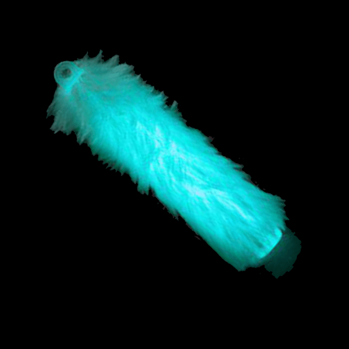 6'' Fuzzy Glow Sticks - Aqua